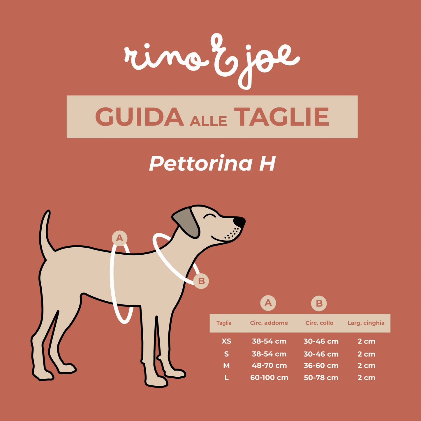 Pettorina ad H Regolabile