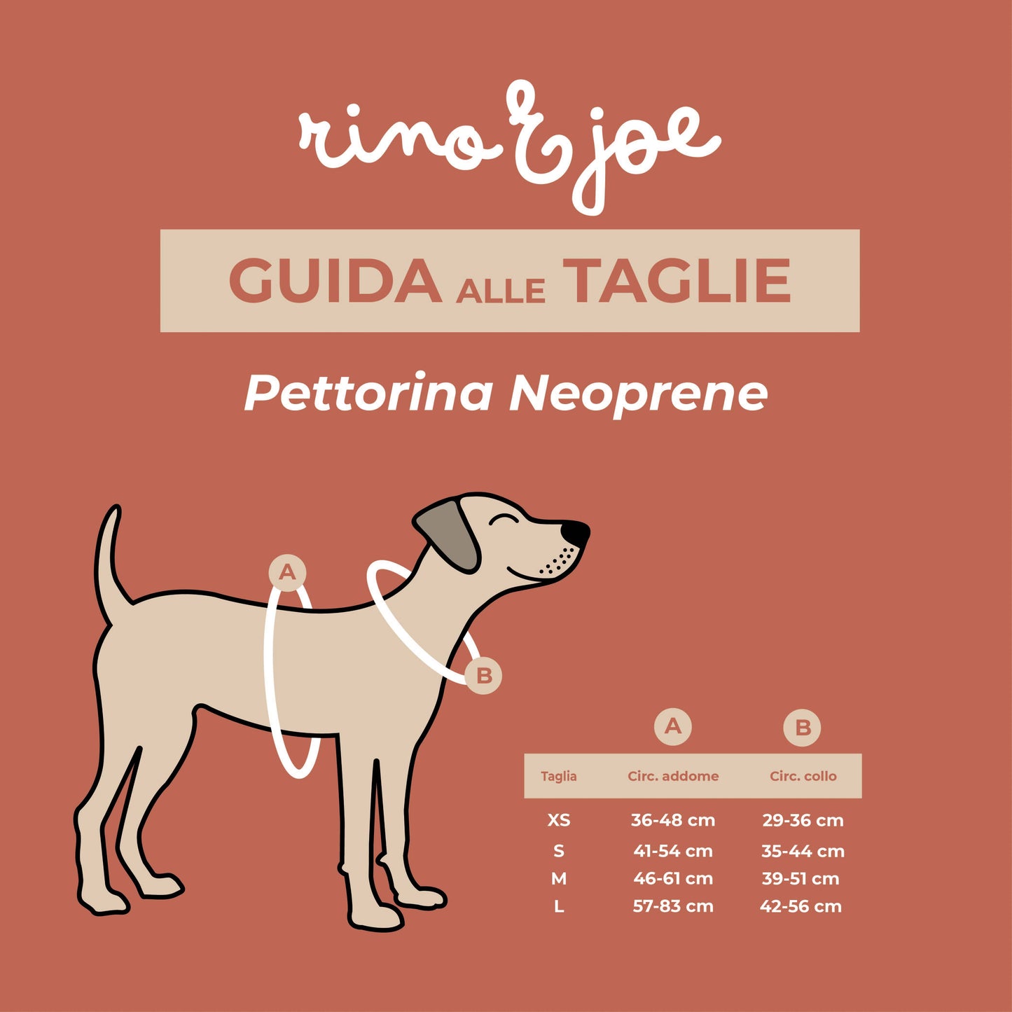 Pettorina Neoprene Super Regolabile
