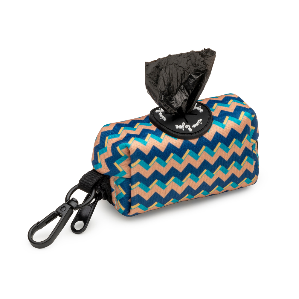 Pochette Porta Sacchetti Zig Zag in Neoprene