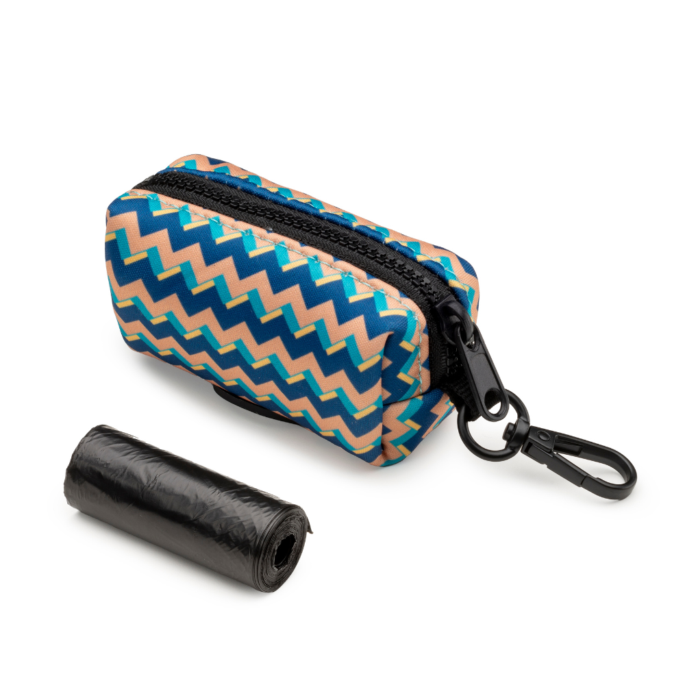 Pochette Porta Sacchetti Zig Zag in Neoprene